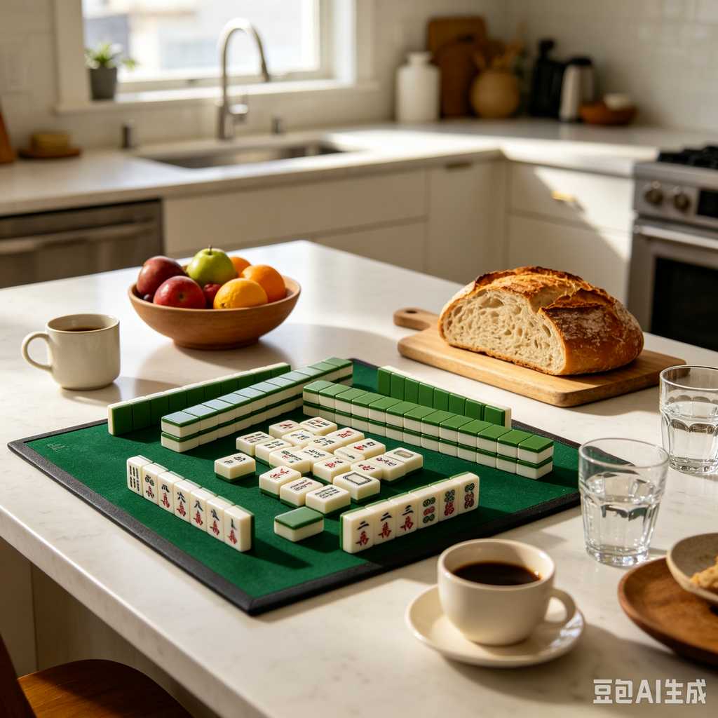 colorful mini mahjong tiles
