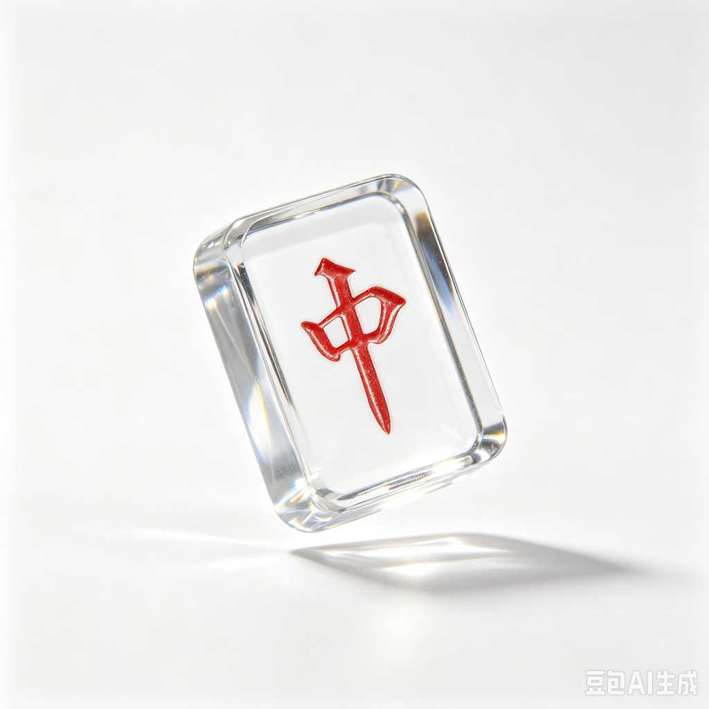 acrylic mahjong push tool