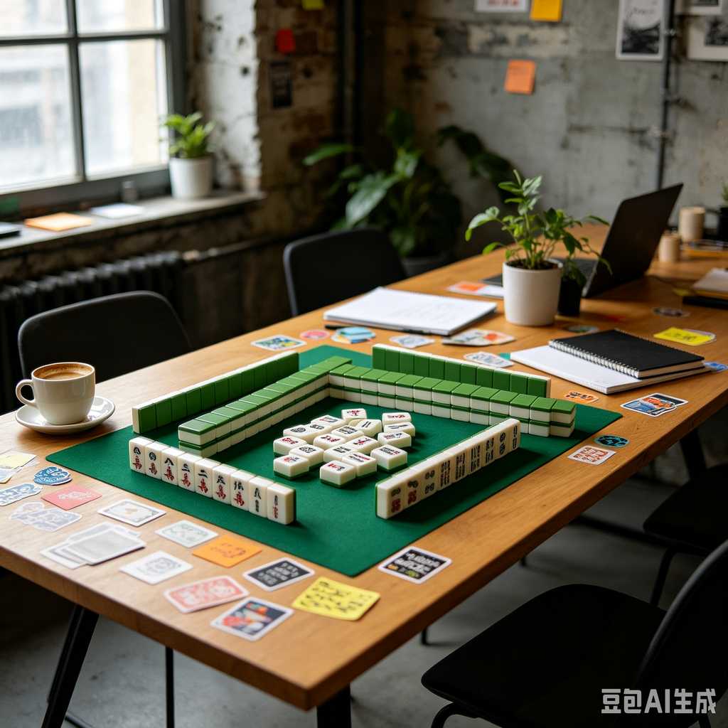 sandalwood mahjong set