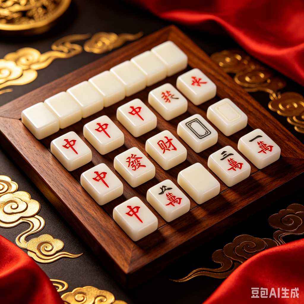 traditional chinese board game mahjong