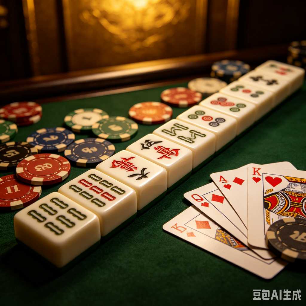 modern color mahjong tiles