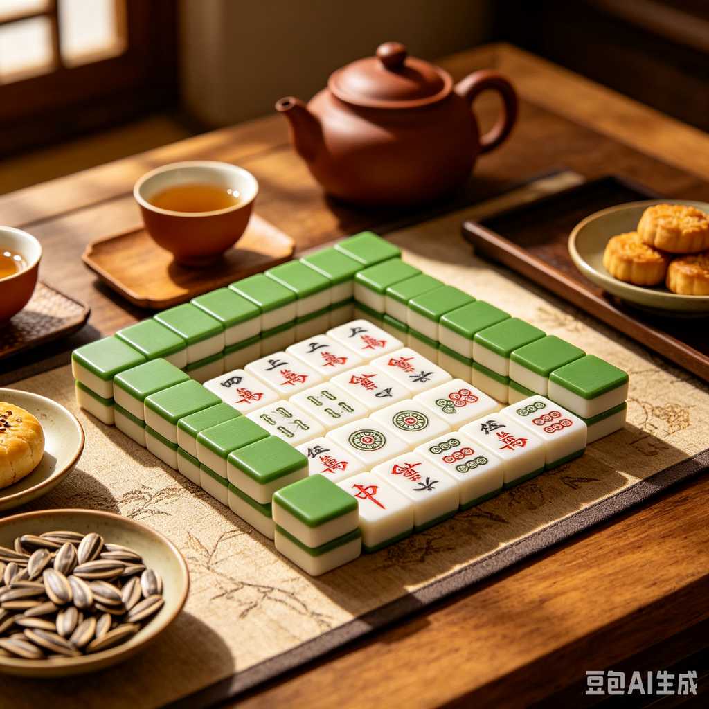 exquisite mahjong set for collection